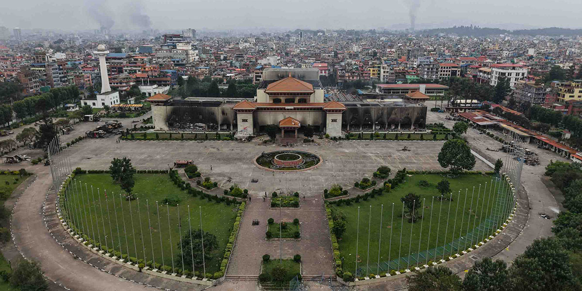 संसद सरेपछि सुनसान अन्तर्राष्ट्रिय सम्मेलन केन्द्र, इतिहास बोकेको भवन अझै पुनःनिर्माणको पर्खाइमा